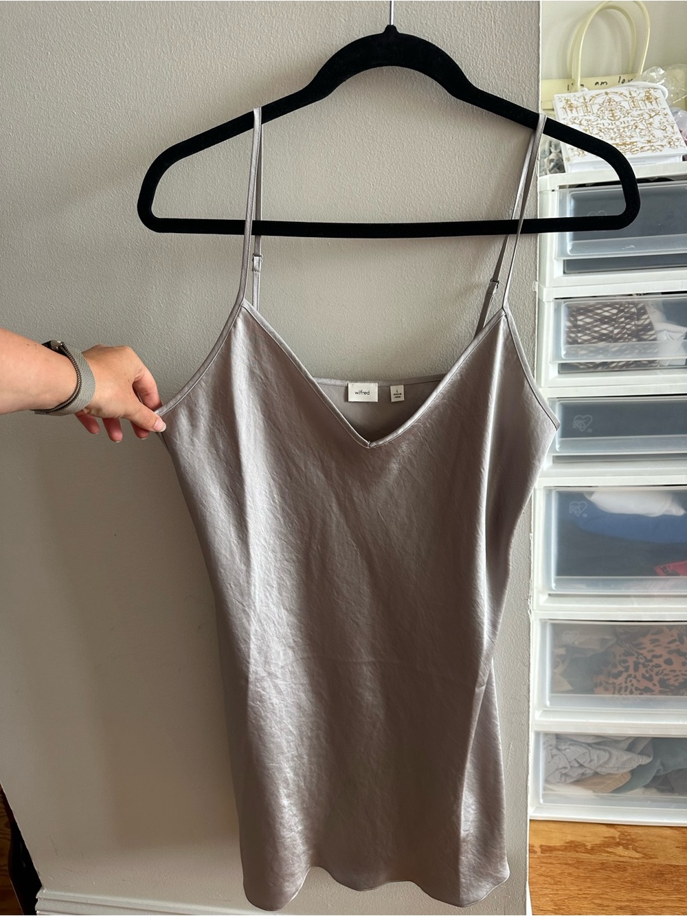 Aritzia — Only Slip Mini Dress